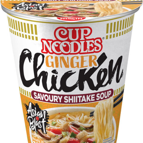 Nissin Cup Noodles Chicken 2.25 oz — front of pack