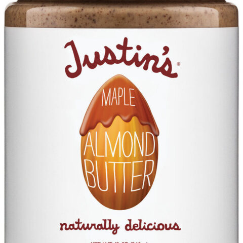 Justin’s Almond Butter Maple 10-Pack — front of pack
